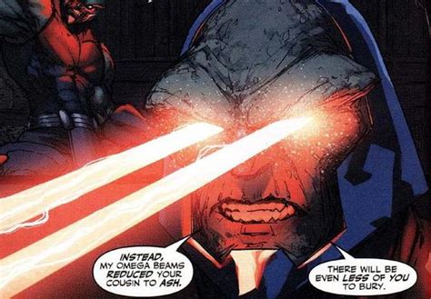 darkseid omega beam temperature|how does darkseid die.